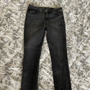 American Eagle Black High Rise Skinny Jeans